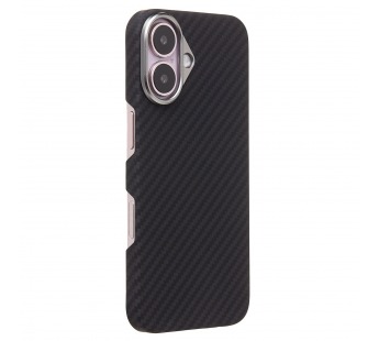 Чехол-накладка Cellis SM009 POSH KEVLAR для "Apple iPhone 16" (black) (234489)#2066650