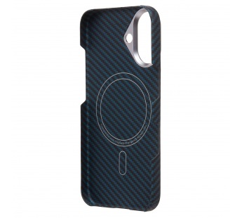 Чехол-накладка Cellis SM009 POSH KEVLAR для "Apple iPhone 16" (dark blue) (234493)#2066652