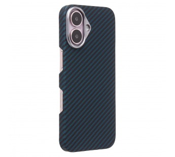 Чехол-накладка Cellis SM009 POSH KEVLAR для "Apple iPhone 16" (dark blue) (234493)#2066653