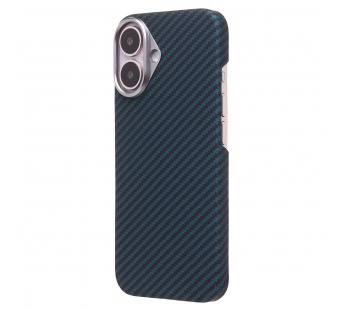Чехол-накладка Cellis SM009 POSH KEVLAR для "Apple iPhone 16" (dark blue) (234493)#2066654