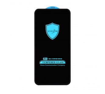 Защитное стекло 6D для Xiaomi Redmi Note 13 (черный) (VIXION)#2080526
