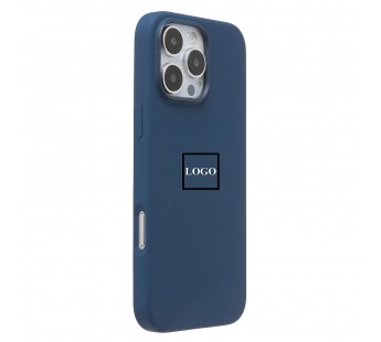 Чехол-накладка ORG Silicone Case SafeMag с анимацией для "Apple iPhone 16 Pro Max" (denim) (236685)#2066822