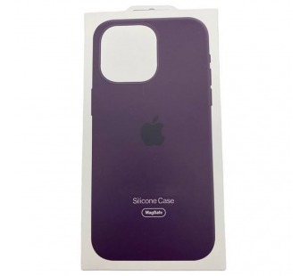 Чехол-накладка ORG Silicone Case SafeMag с анимацией для "Apple iPhone 16 Pro Max" (plum) (236683)#2061503