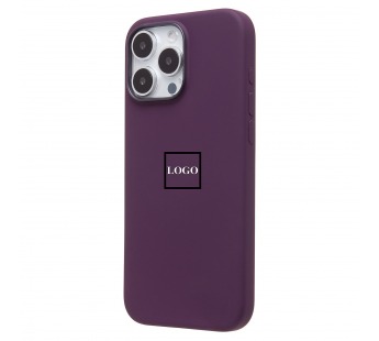 Чехол-накладка ORG Silicone Case SafeMag с анимацией для "Apple iPhone 16 Pro Max" (plum) (236683)#2066894