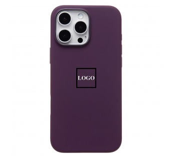 Чехол-накладка ORG Silicone Case SafeMag с анимацией для "Apple iPhone 16 Pro Max" (plum) (236683)#2066895