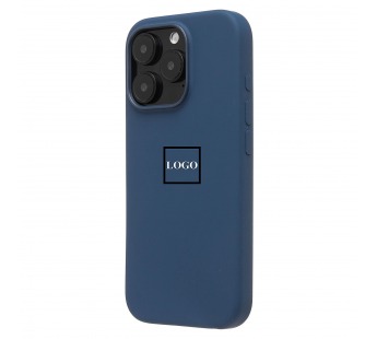 Чехол-накладка ORG Silicone Case SafeMag с анимацией для "Apple iPhone 16 Pro" (denim) (236692)#2066878
