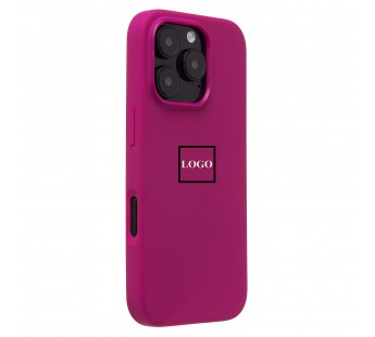Чехол-накладка ORG Silicone Case SafeMag с анимацией для "Apple iPhone 16 Pro" (fuchsia) (236694)#2066873