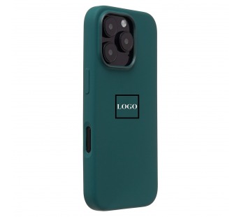 Чехол-накладка ORG Silicone Case SafeMag с анимацией для "Apple iPhone 16 Pro" (lake green) (236693)#2066869