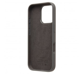 Чехол-накладка ORG Silicone Case SafeMag с анимацией для "Apple iPhone 16 Pro" (stone gray) (236695)#2066856