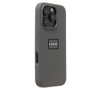 Чехол-накладка ORG Silicone Case SafeMag с анимацией для "Apple iPhone 16 Pro" (stone gray) (236695)#2066857