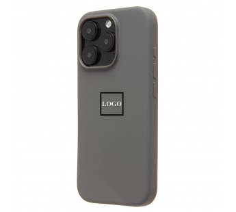 Чехол-накладка ORG Silicone Case SafeMag с анимацией для "Apple iPhone 16 Pro" (stone gray) (236695)#2066858