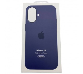 Чехол-накладка ORG Silicone Case SafeMag с анимацией для "Apple iPhone 16" (denim) (236699)#2061492