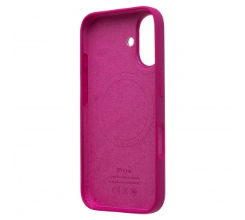 Чехол-накладка ORG Silicone Case SafeMag с анимацией для "Apple iPhone 16" (fuchsia) (236701)#2066844