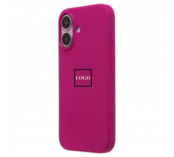Чехол-накладка ORG Silicone Case SafeMag с анимацией для "Apple iPhone 16" (fuchsia) (236701)#2066846