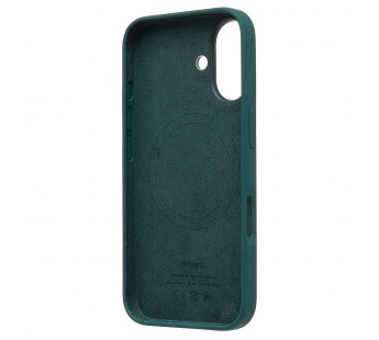 Чехол-накладка ORG Silicone Case SafeMag с анимацией для "Apple iPhone 16" (lake green) (236700)#2066840