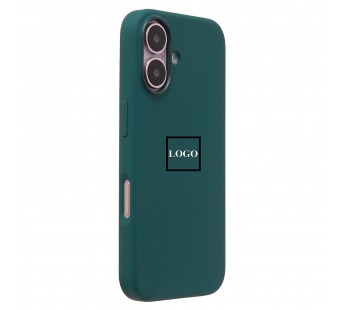 Чехол-накладка ORG Silicone Case SafeMag с анимацией для "Apple iPhone 16" (lake green) (236700)#2066841
