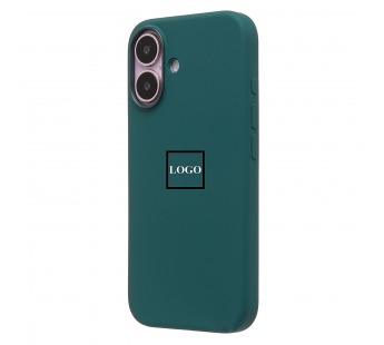 Чехол-накладка ORG Silicone Case SafeMag с анимацией для "Apple iPhone 16" (lake green) (236700)#2066842