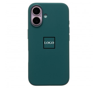 Чехол-накладка ORG Silicone Case SafeMag с анимацией для "Apple iPhone 16" (lake green) (236700)#2066843