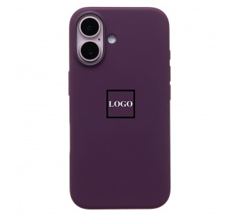 Чехол-накладка ORG Silicone Case SafeMag с анимацией для "Apple iPhone 16" (plum) (236697)#2066839