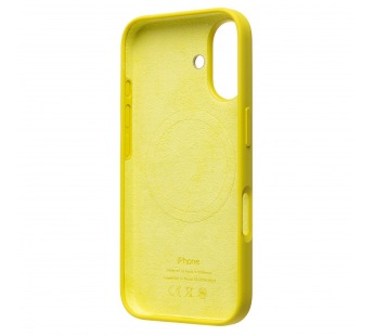 Чехол-накладка ORG Silicone Case SafeMag с анимацией для "Apple iPhone 16" (star fruit) (236696)#2066833