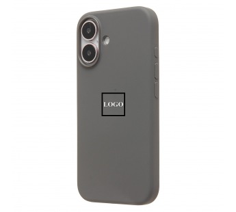 Чехол-накладка ORG Silicone Case SafeMag с анимацией для "Apple iPhone 16" (stone gray) (236702)#2066831