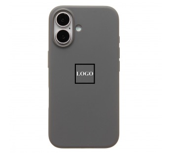 Чехол-накладка ORG Silicone Case SafeMag с анимацией для "Apple iPhone 16" (stone gray) (236702)#2066832