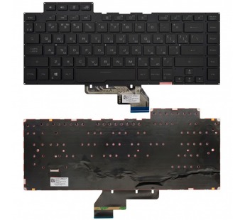 Клавиатура Asus ROG Zephyrus M GU502GU черная#2079067