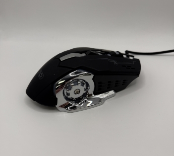 Мышь XO M10 проводная, 6 кн, USB, 1200-3200 DPI, чёрный#2142759