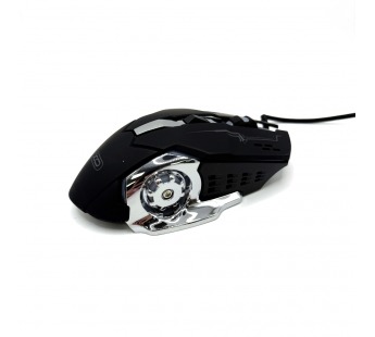 Мышь XO M10 проводная, 6 кн, USB, 1200-3200 DPI, чёрный#2161111