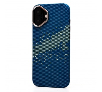 Чехол-накладка Luxo Creative PC  для "Apple iPhone 16 Plus" (135) (blue/green) (235575)#2070842