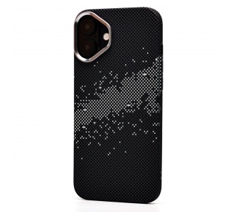 Чехол-накладка Luxo Creative PC для "Apple iPhone 16 Plus" (136) (black/gray) (235576)#2070845