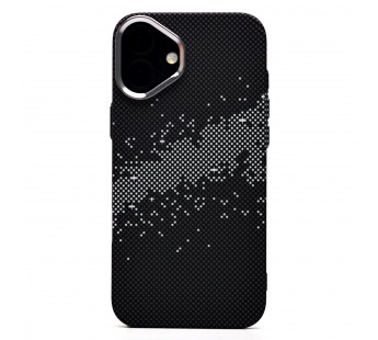 Чехол-накладка Luxo Creative PC для "Apple iPhone 16 Plus" (136) (black/gray) (235576)#2070846