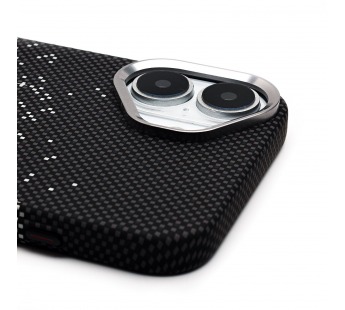 Чехол-накладка Luxo Creative PC для "Apple iPhone 16 Plus" (136) (black/gray) (235576)#2074521