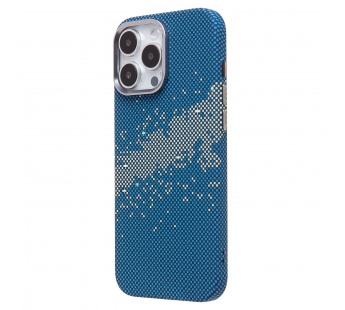 Чехол-накладка Luxo Creative PC  для "Apple iPhone 16 Pro Max" (135) (blue/green) (235579)#2070848