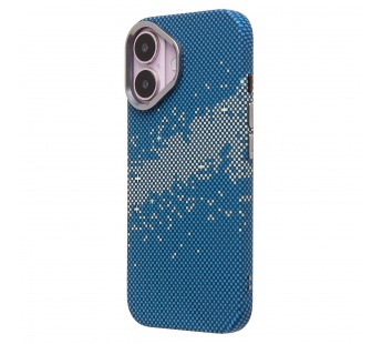 Чехол-накладка Luxo Creative PC  для "Apple iPhone 16" (135) (blue/green) (235573)#2070860
