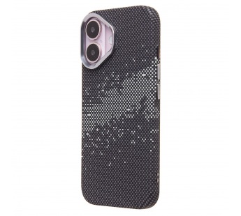 Чехол-накладка Luxo Creative PC для "Apple iPhone 16" (136) (black/gray) (235574)#2070769