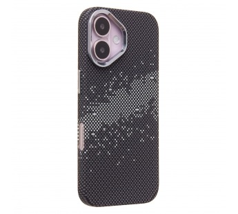 Чехол-накладка Luxo Creative PC для "Apple iPhone 16" (136) (black/gray) (235574)#2074515