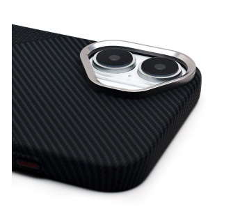 Чехол-накладка Luxo Creative PC  для "Apple iPhone 16 Plus" (122) (black) (235592)#2074514