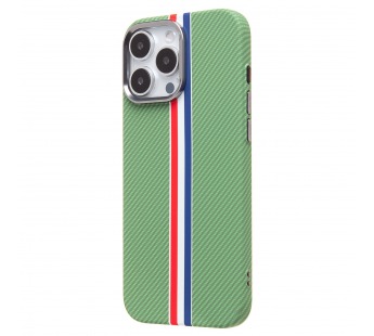 Чехол-накладка Luxo Creative PC  для "Apple iPhone 16 Pro Max" (131) (green/multicolor) (235623)#2070797