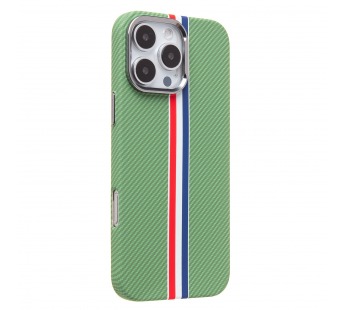 Чехол-накладка Luxo Creative PC  для "Apple iPhone 16 Pro Max" (131) (green/multicolor) (235623)#2074504