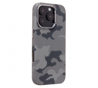 Чехол-накладка Luxo Creative PC  для "Apple iPhone 16 Pro" (126) (black/gray) (235607)#2074499
