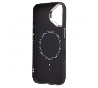 Чехол-накладка Luxo Creative PC  для "Apple iPhone 16" (123) (black) (235582)#2070823
