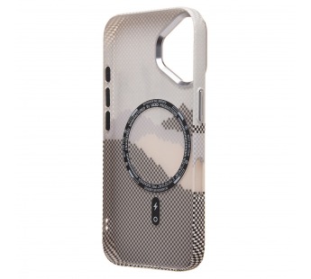 Чехол-накладка Luxo Creative PC  для "Apple iPhone 16" (125) (gray) (235584)#2070829