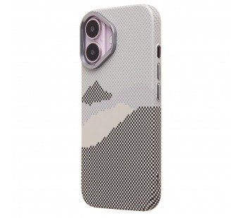 Чехол-накладка Luxo Creative PC  для "Apple iPhone 16" (125) (gray) (235584)#2070830