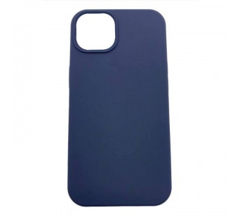 Чехол iPhone 13 Silicone Case (c Лого) №08 Полуночный Синий#2061980