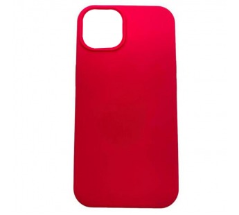 Чехол iPhone 13 Silicone Case (c Лого) №62 Фуксия#2061898