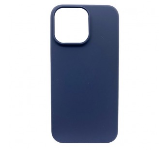 Чехол iPhone 14 Pro Max Silicone Case (c Лого) №08 Полуночный Синий#2061981