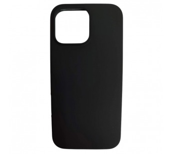 Чехол iPhone 14 Pro Max Silicone Case (c Лого) №18 Черный#2062003