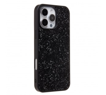 Чехол-накладка - PC071 POSH SHINE для "Apple iPhone 16 Pro Max" россыпь кристаллов (black) (236537)#2066683