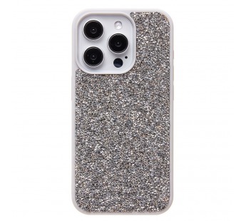 Чехол-накладка - PC071 POSH SHINE для "Apple iPhone 16 Pro Max" россыпь кристаллов (silver) (236538)#2062699